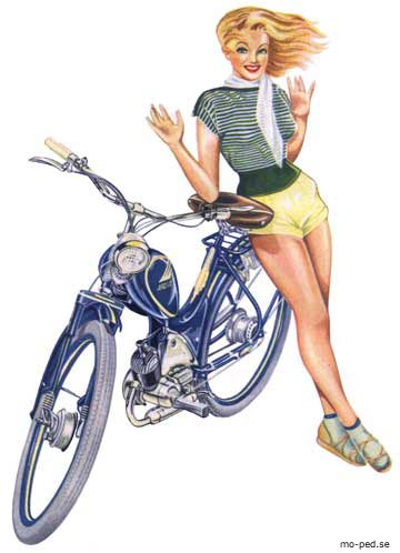 Tänker Du köpa moped? APOLLO - M. Berlin & Co. AB. Värnamo.